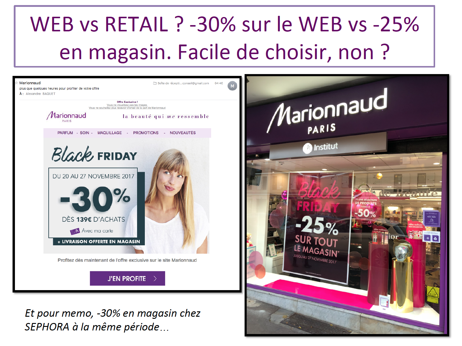 black friday chez marionnaud